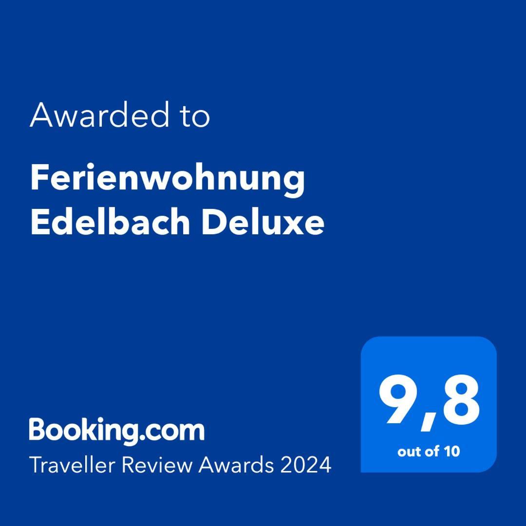 Ferienwohnung Edelbach Deluxe Sattendorf Exterior photo